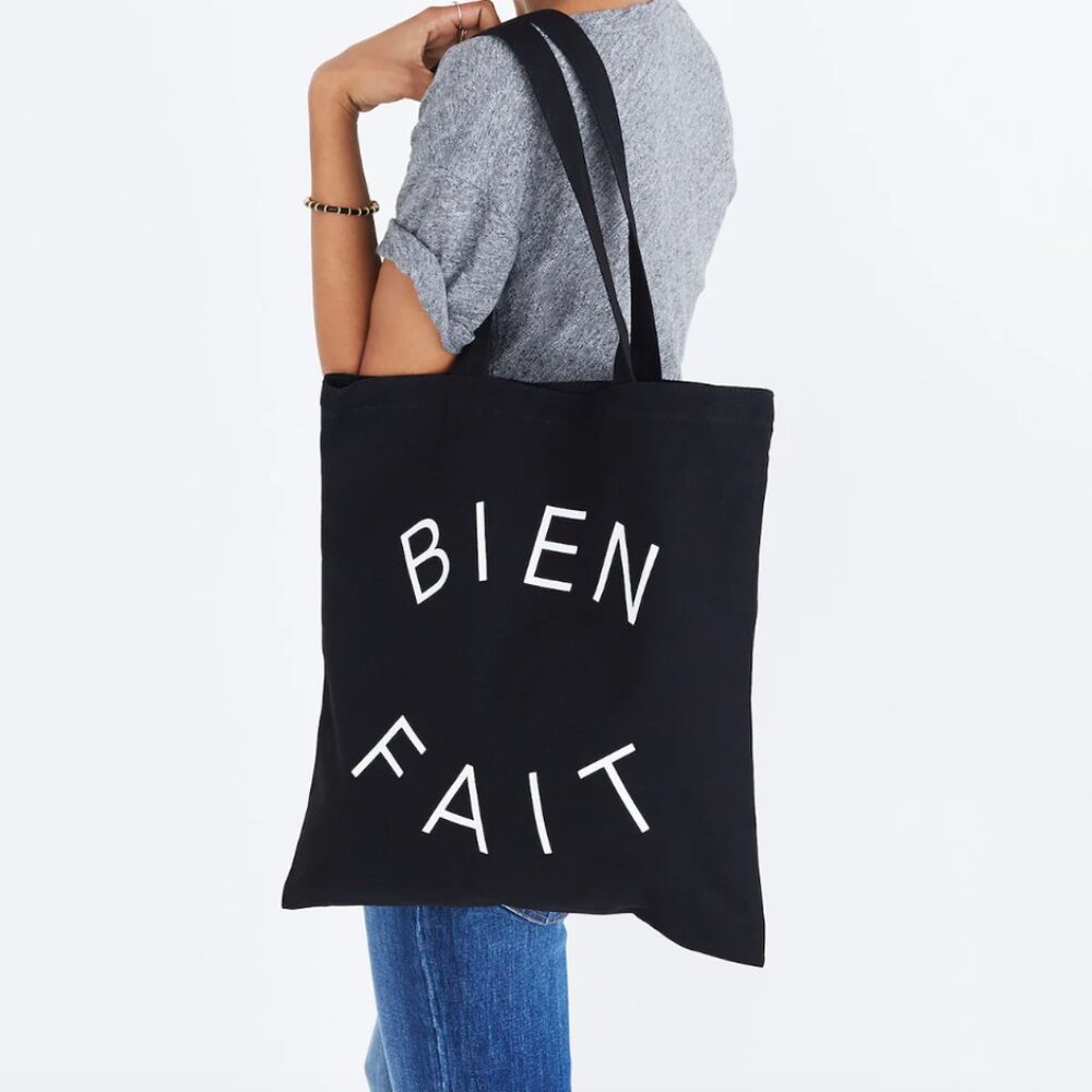 Madewell The Bien Fait™ Reusable Canvas Tote